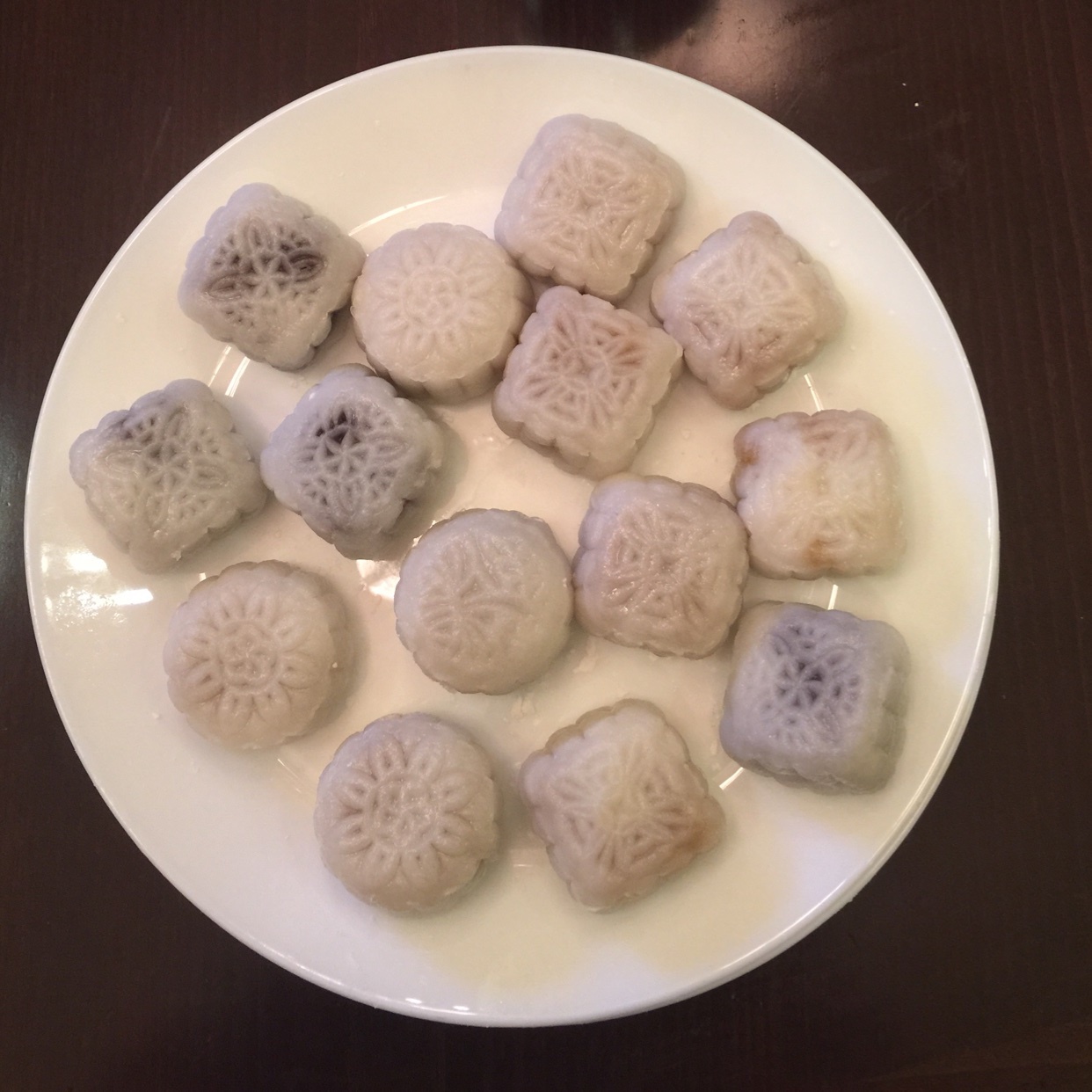 冰皮粉版冰皮月饼