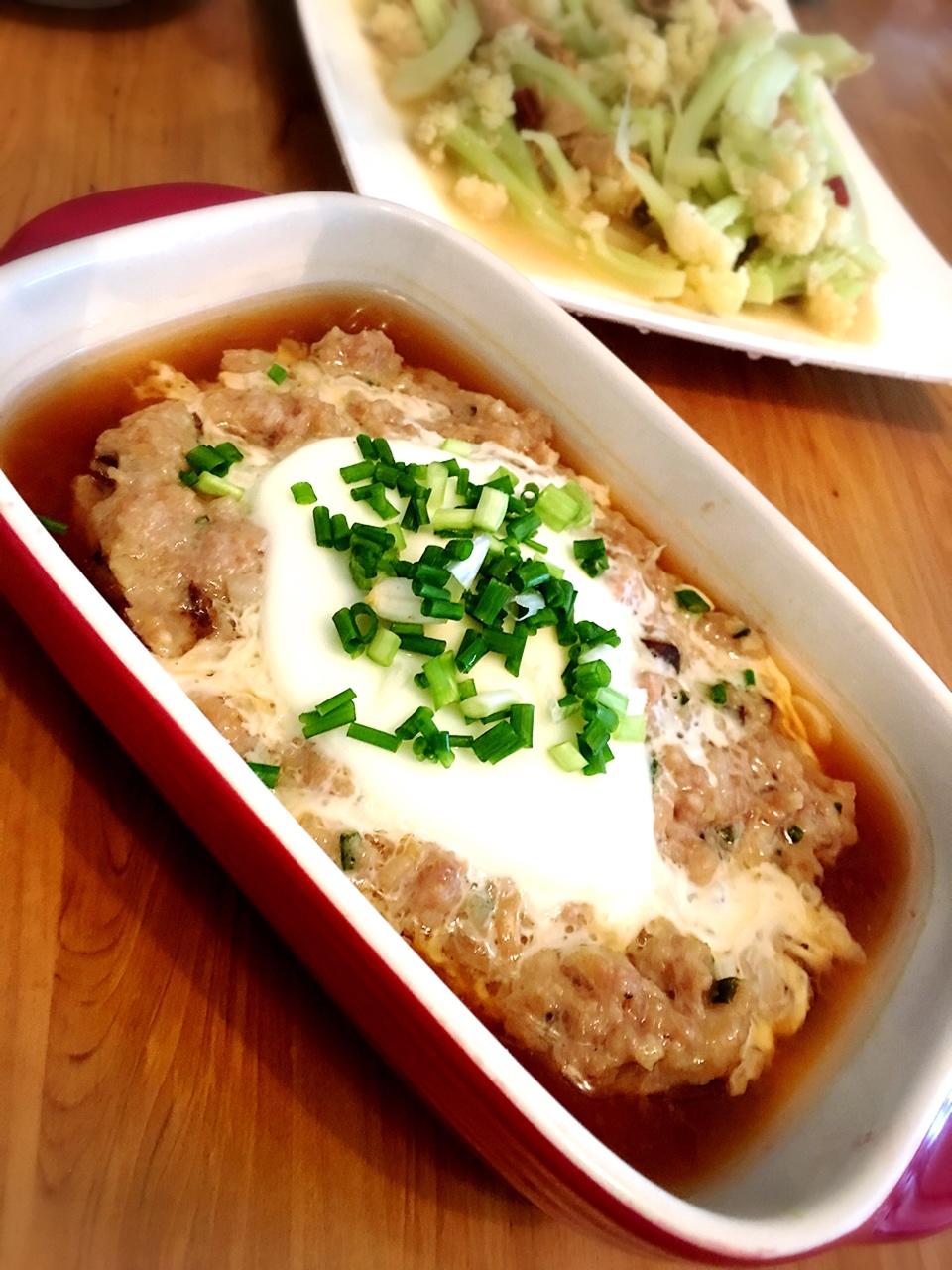 scorpio解小敏做的蛋蒸肉