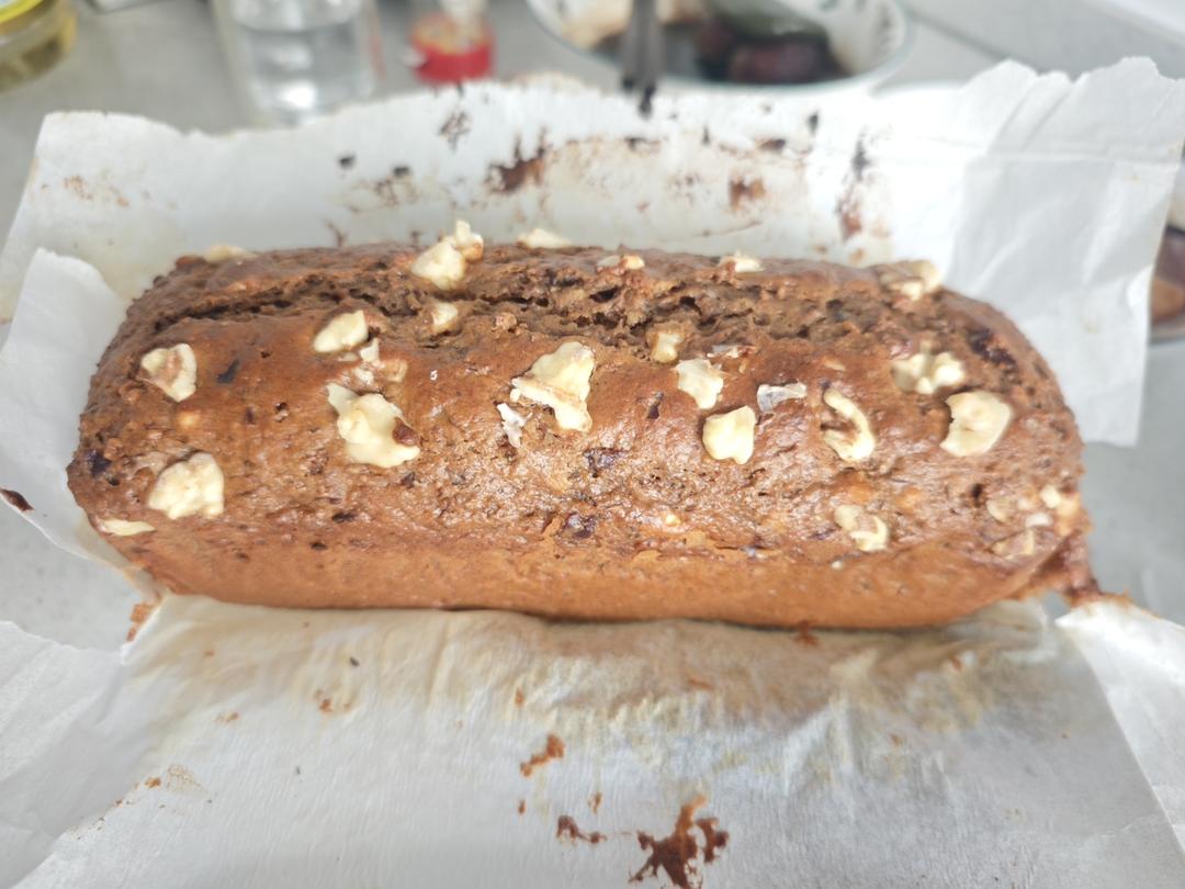 山姆同款｜枣泥核桃蛋糕（低油低糖版）