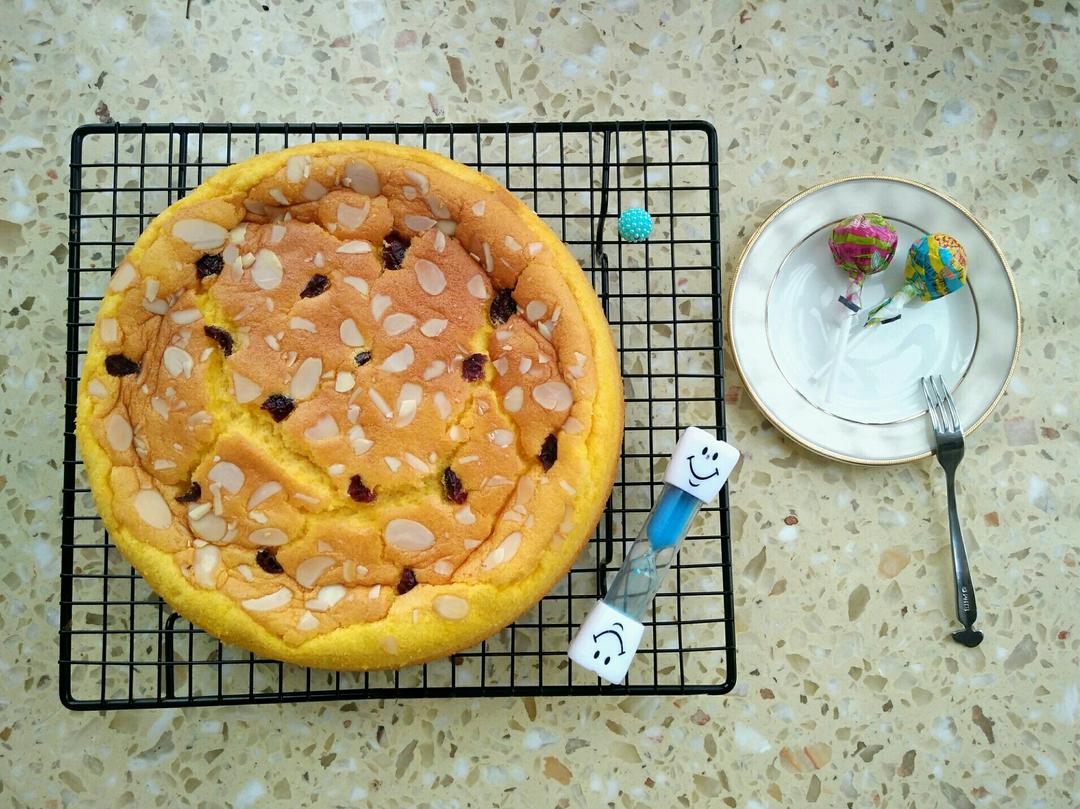 南瓜戚风蛋糕