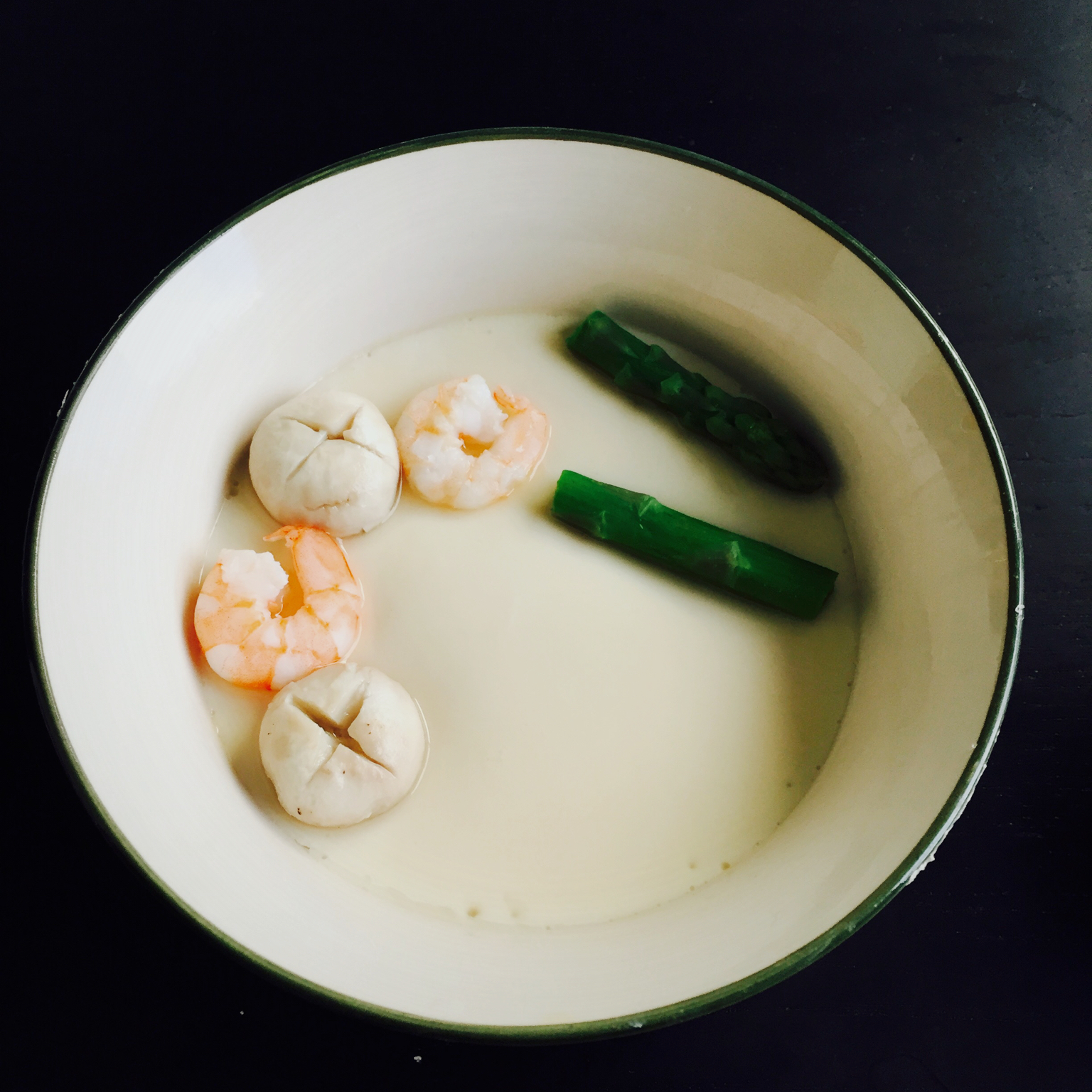 鲜虾蒸蛋