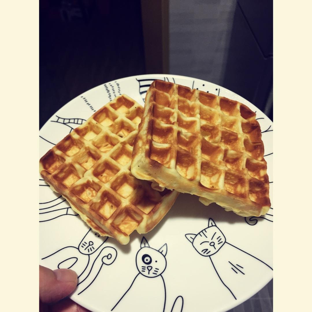 牛奶华夫饼