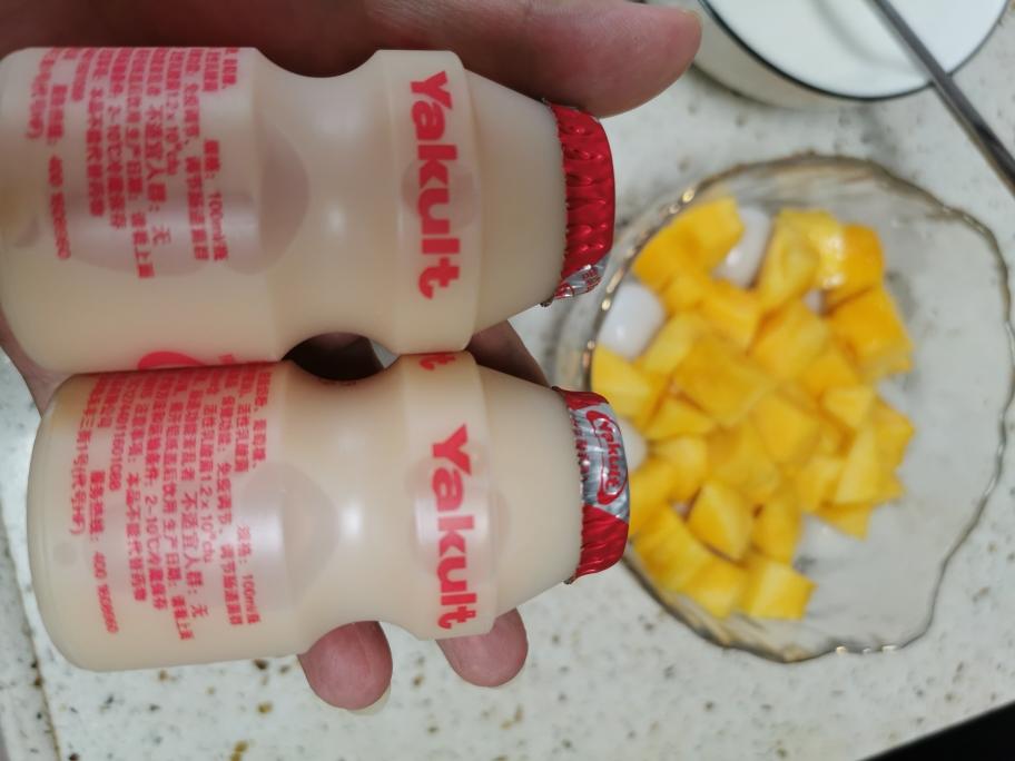 芒果西米汤圆益力多糖水的做法 步骤10