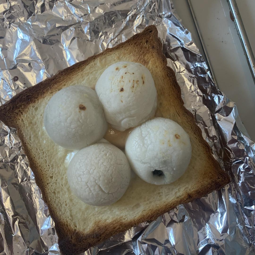 烤汤圆吐司㊙️汤圆吐司的花样吃法