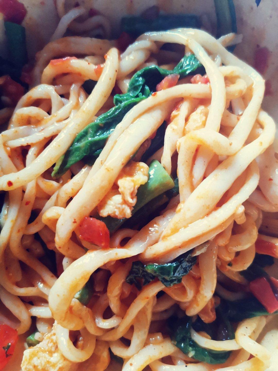 西红柿鸡蛋扯面