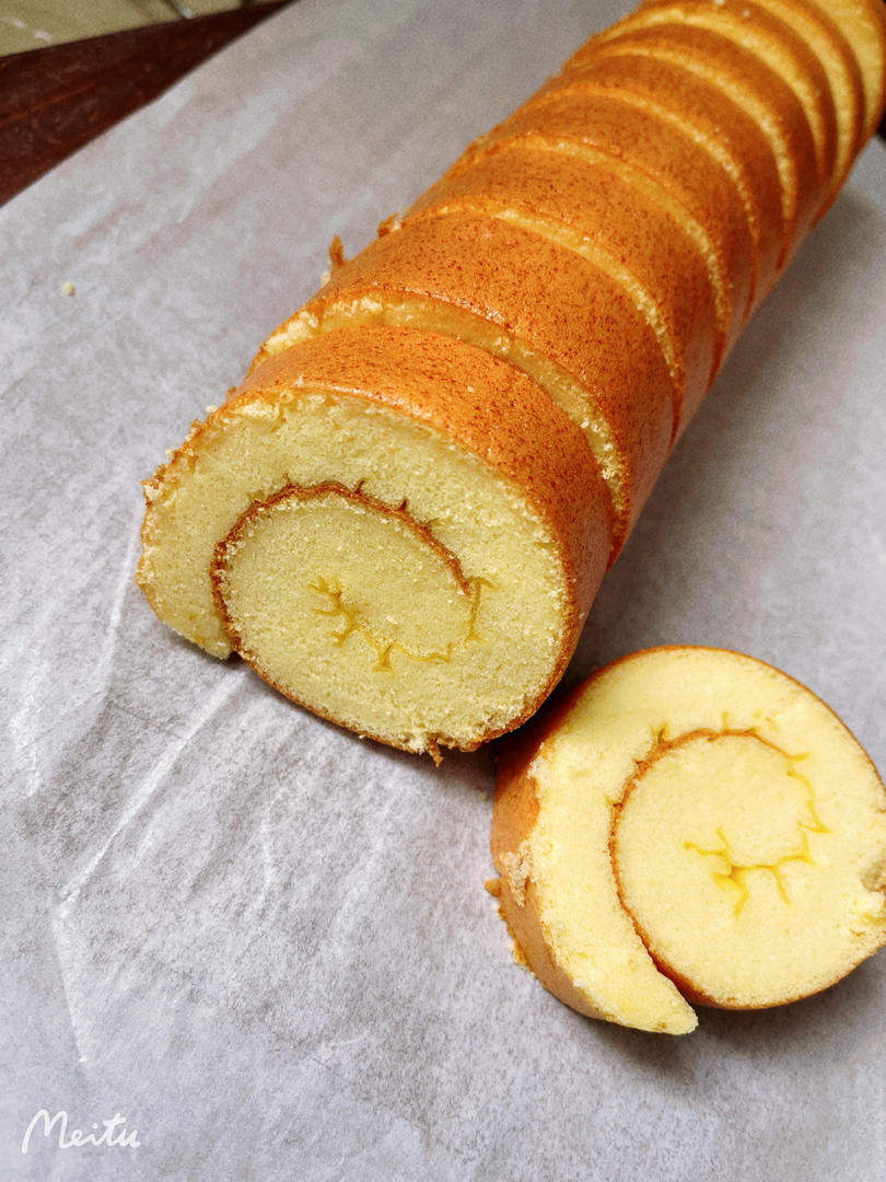 原味蛋糕卷