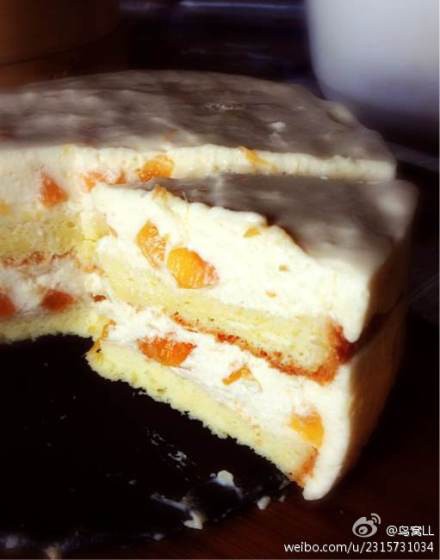 芒果芝士蛋糕