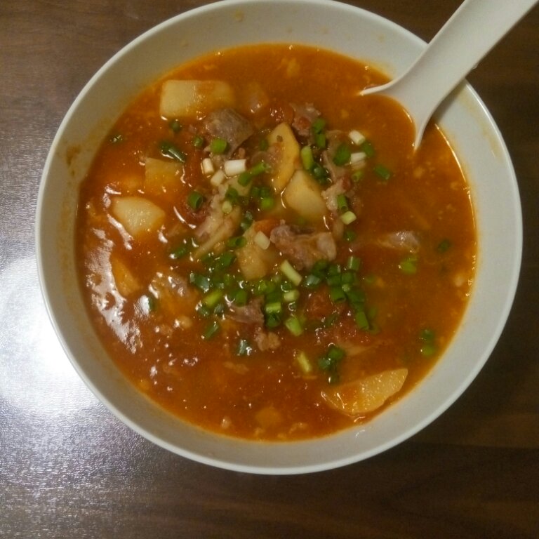 番茄牛腩(这样做牛肉不会老哦）