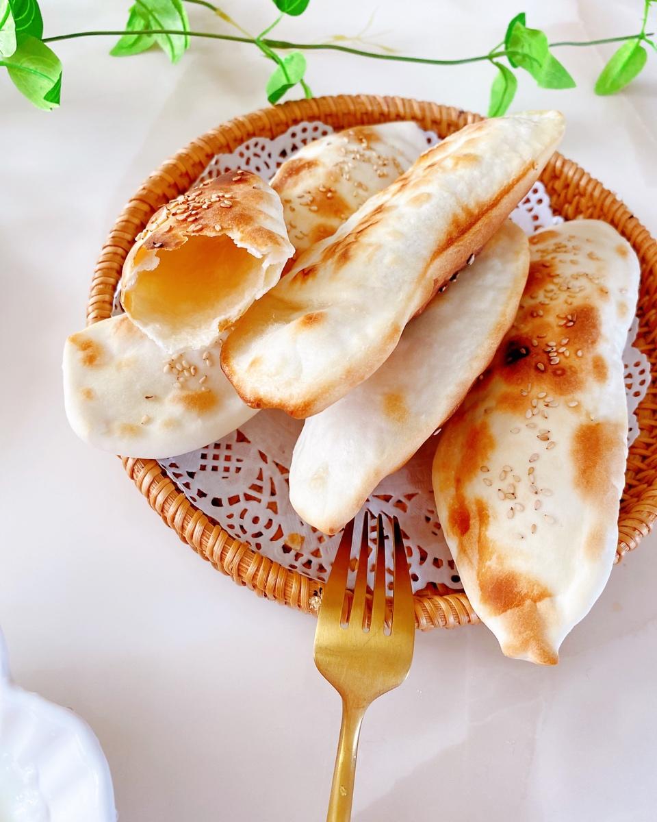 不用发面，简单易做，酥脆可口的空心糖烧饼