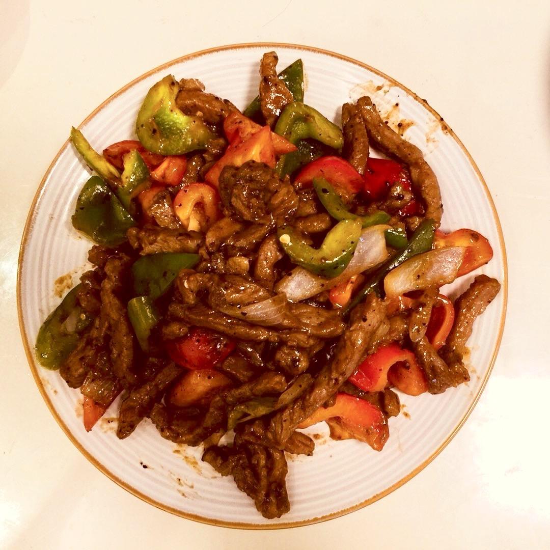 黑椒牛柳