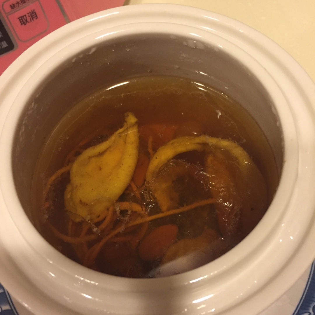 花胶虫草花炖排骨
