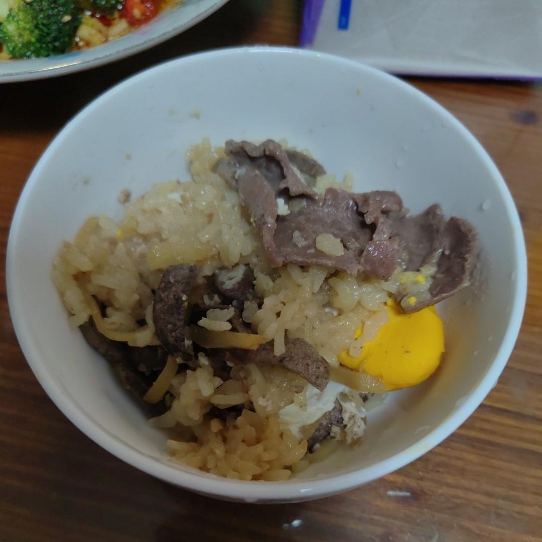 猪腰瘦肉焗饭
