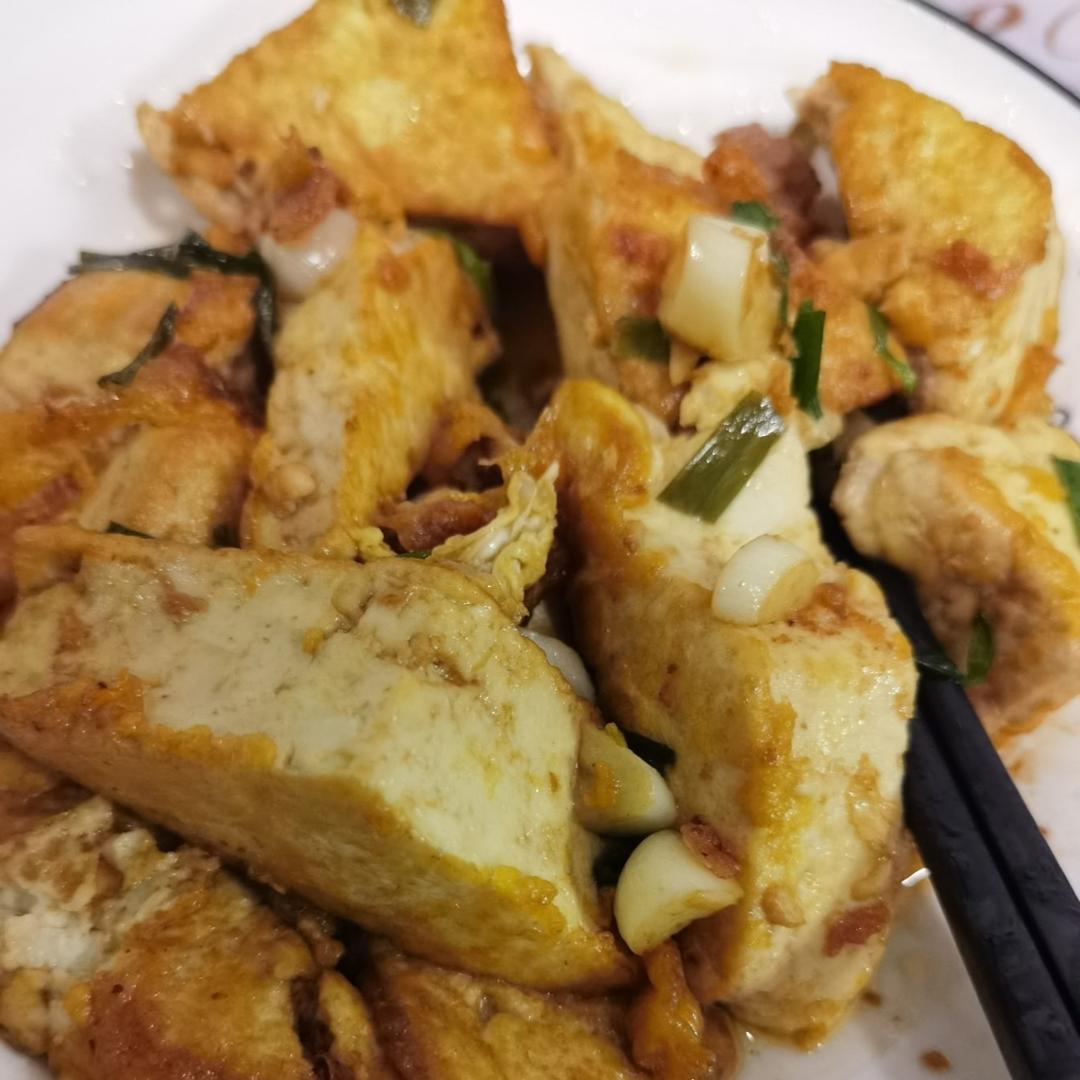 无敌好吃的香煎豆腐