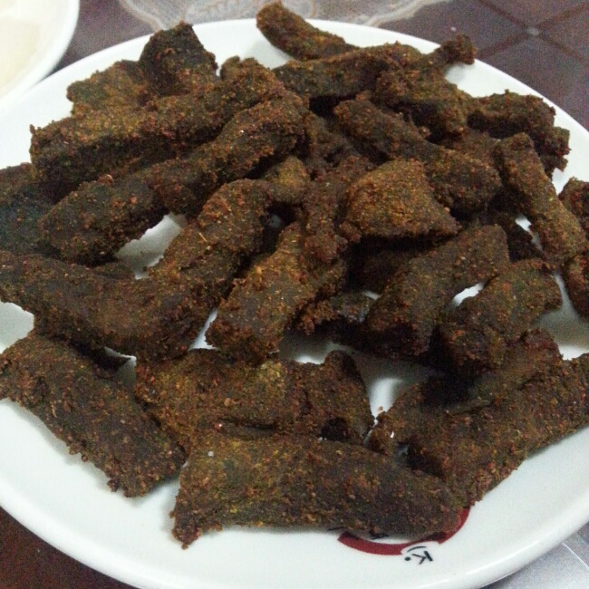 懒人版微波牛肉干