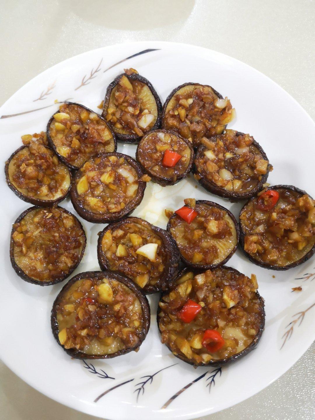 蒜蓉孜然烤香菇