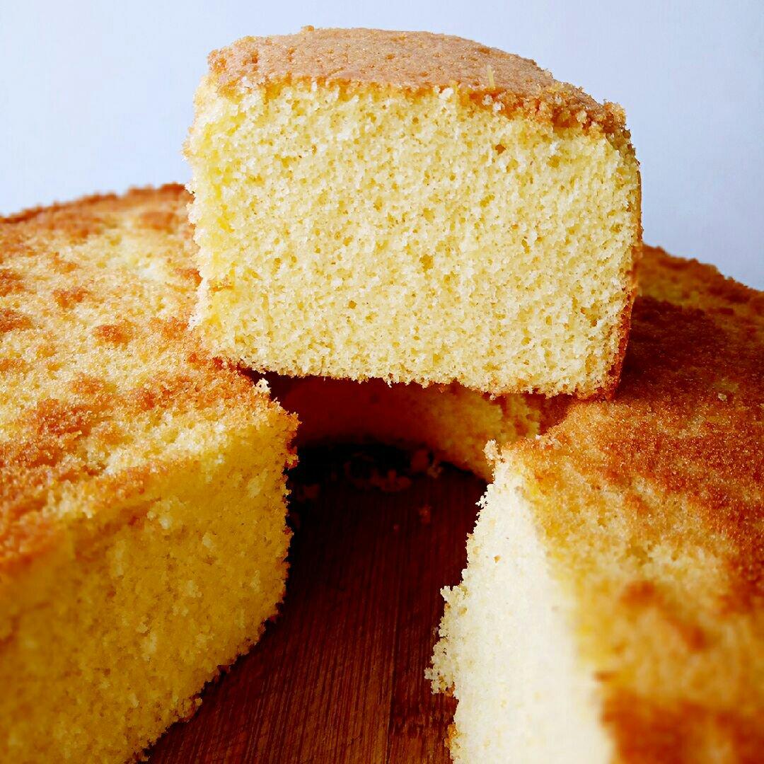 风轻云丹做的小嶋老师的海绵蛋糕