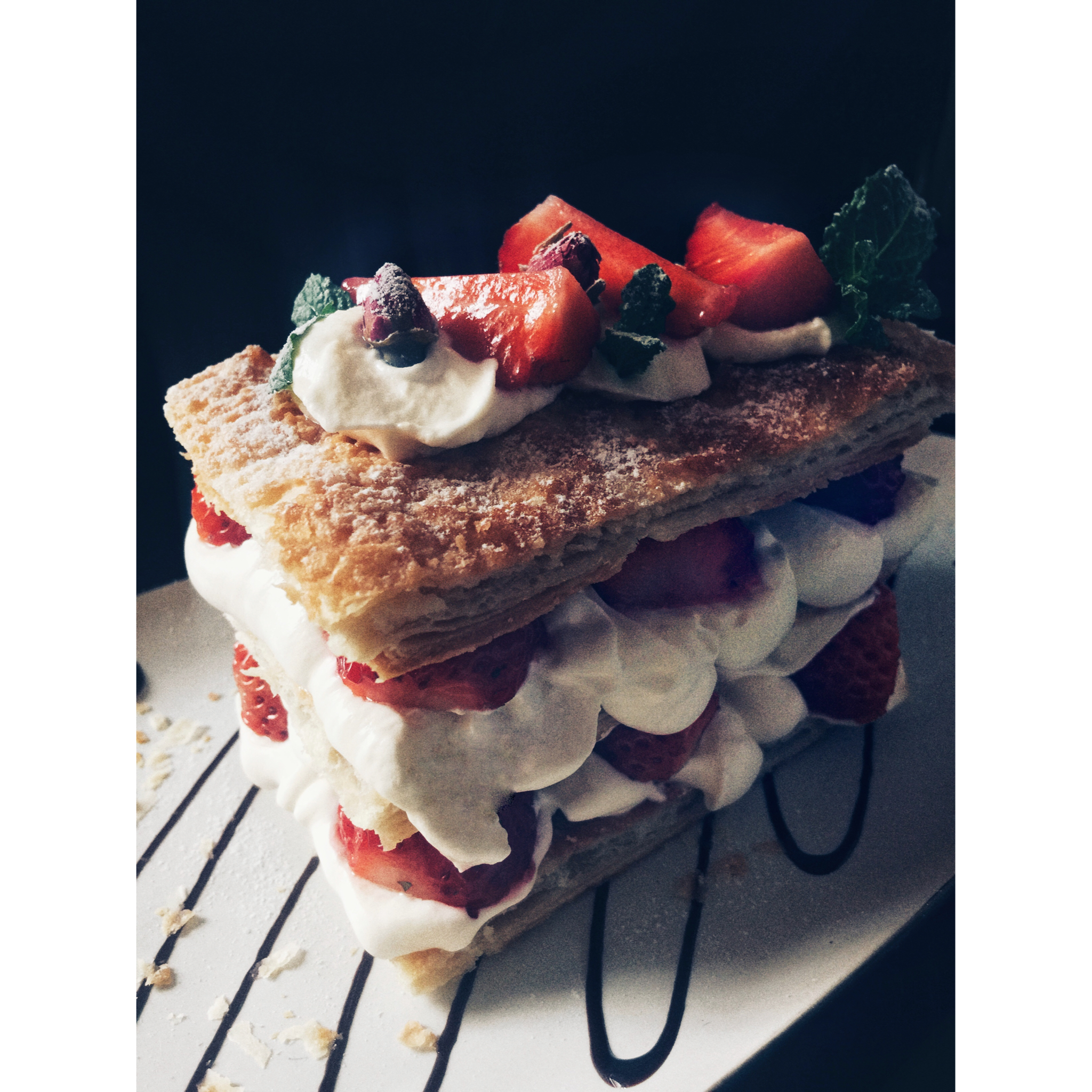 【终极烹饪课程】覆盆子拿破仑千层酥