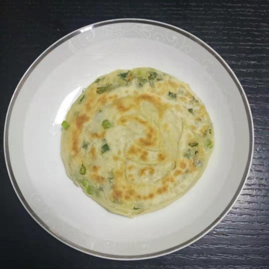发面葱油饼