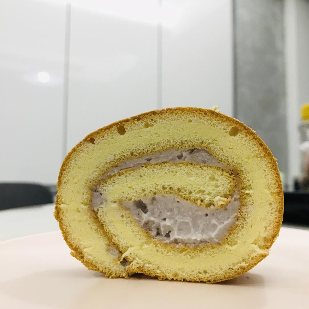 烫面戚风蛋糕卷，平凡，不平淡。