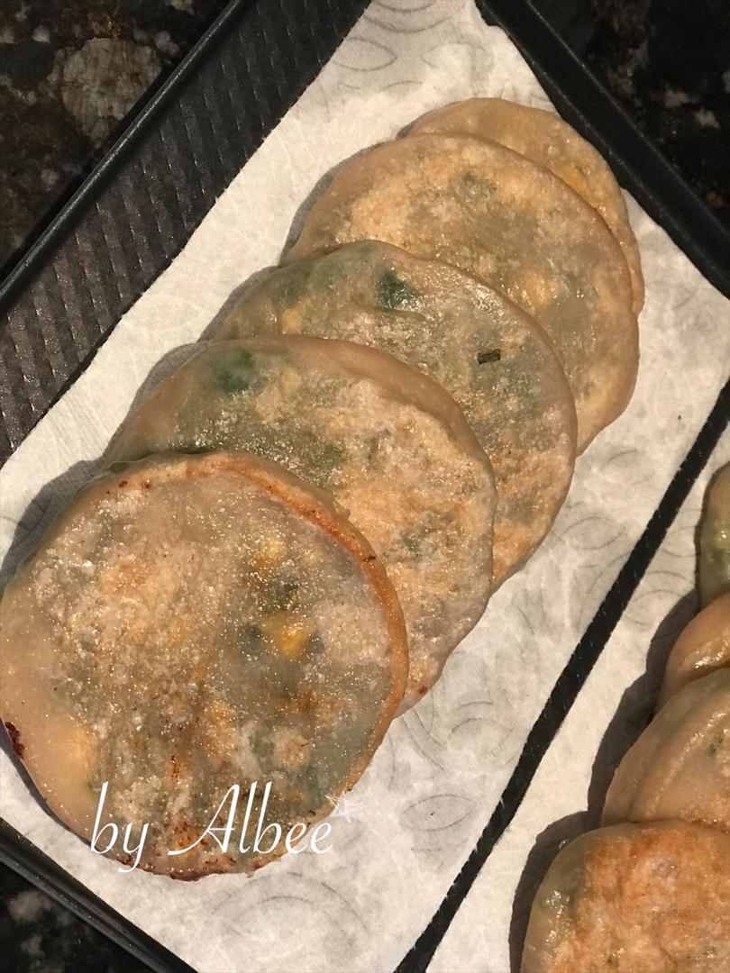 薄皮大馅的素三鲜馅饼 新手也能零失败的方法 附细节视频详解