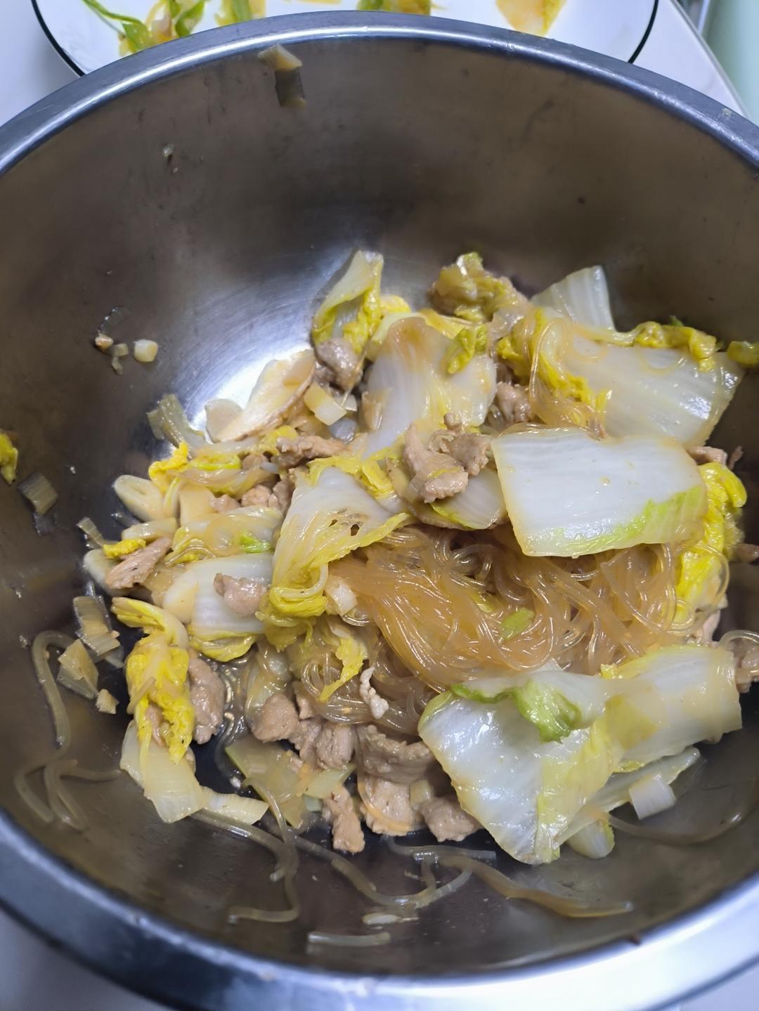 地道东北猪肉白菜炖粉条