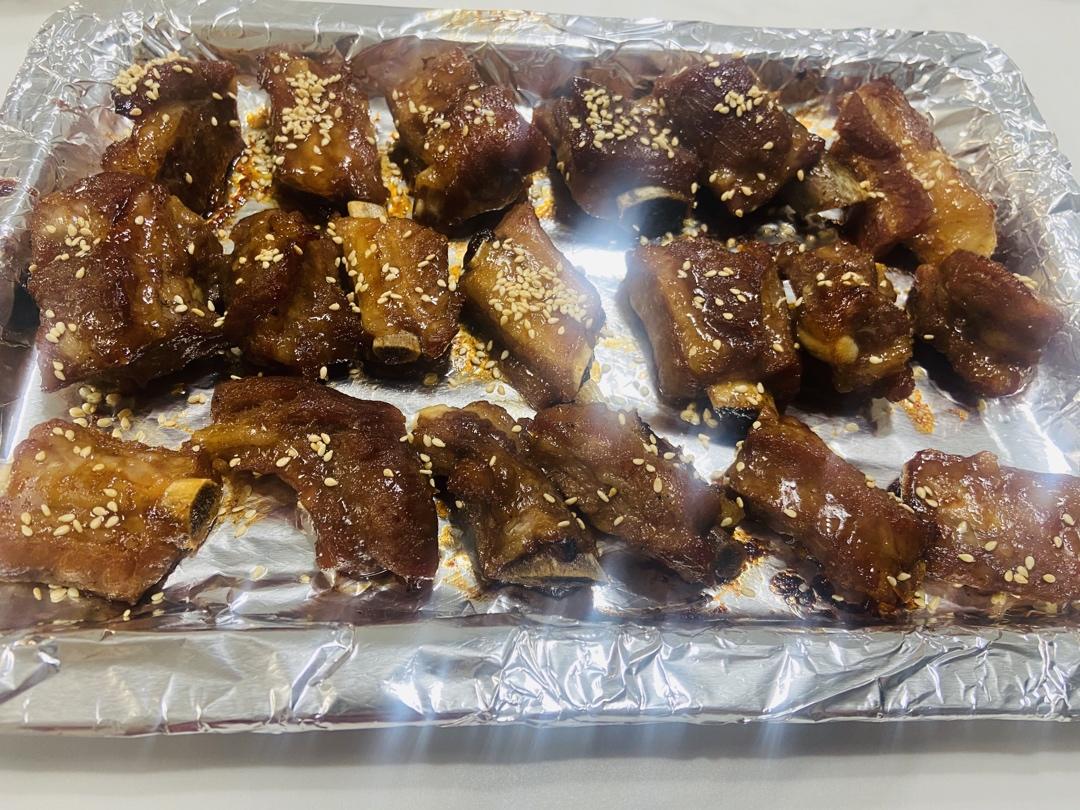 蒜香烤排骨（烤箱版）