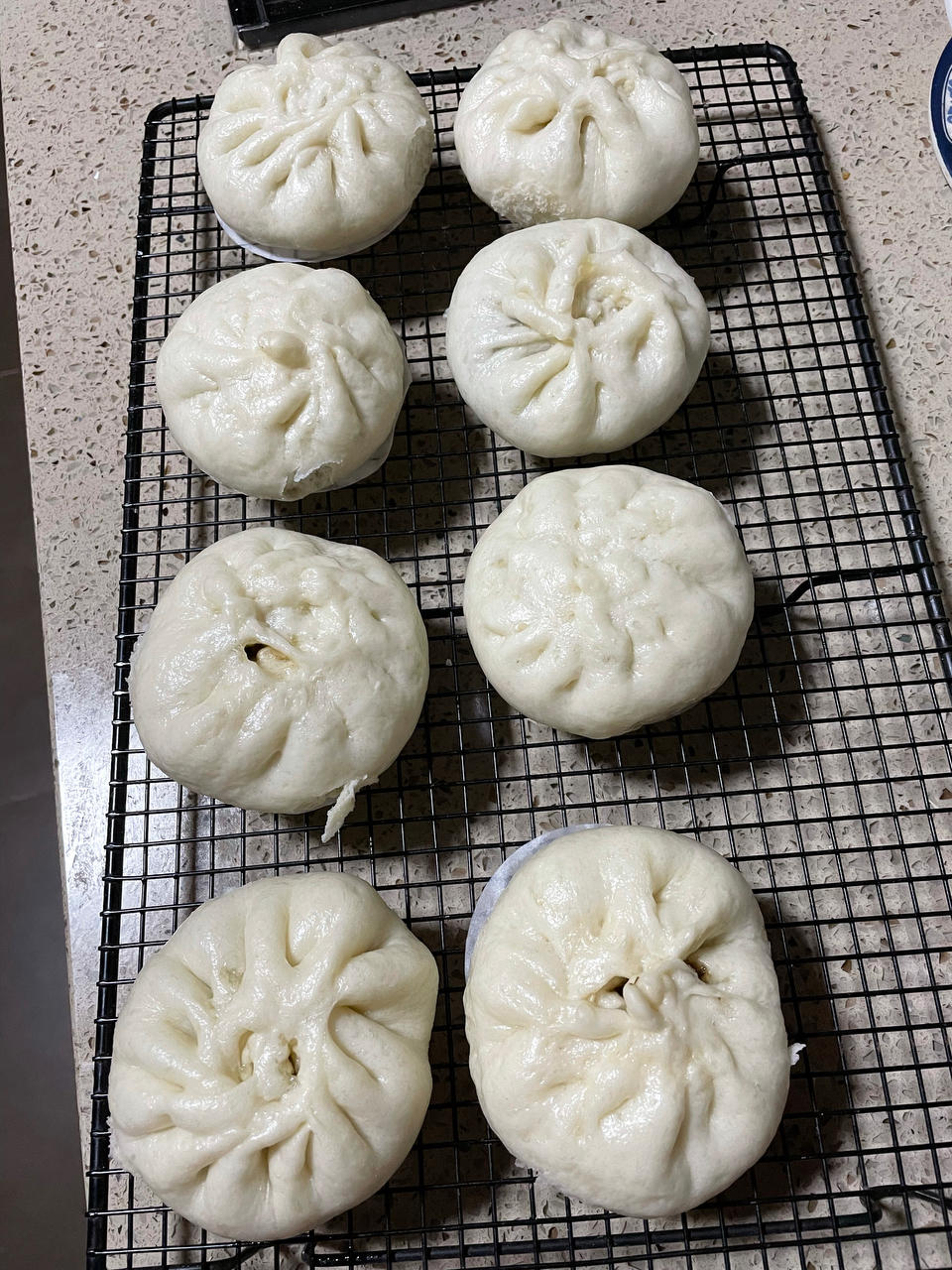 好吃多汁的肉包子肉馒头【步骤超详细】