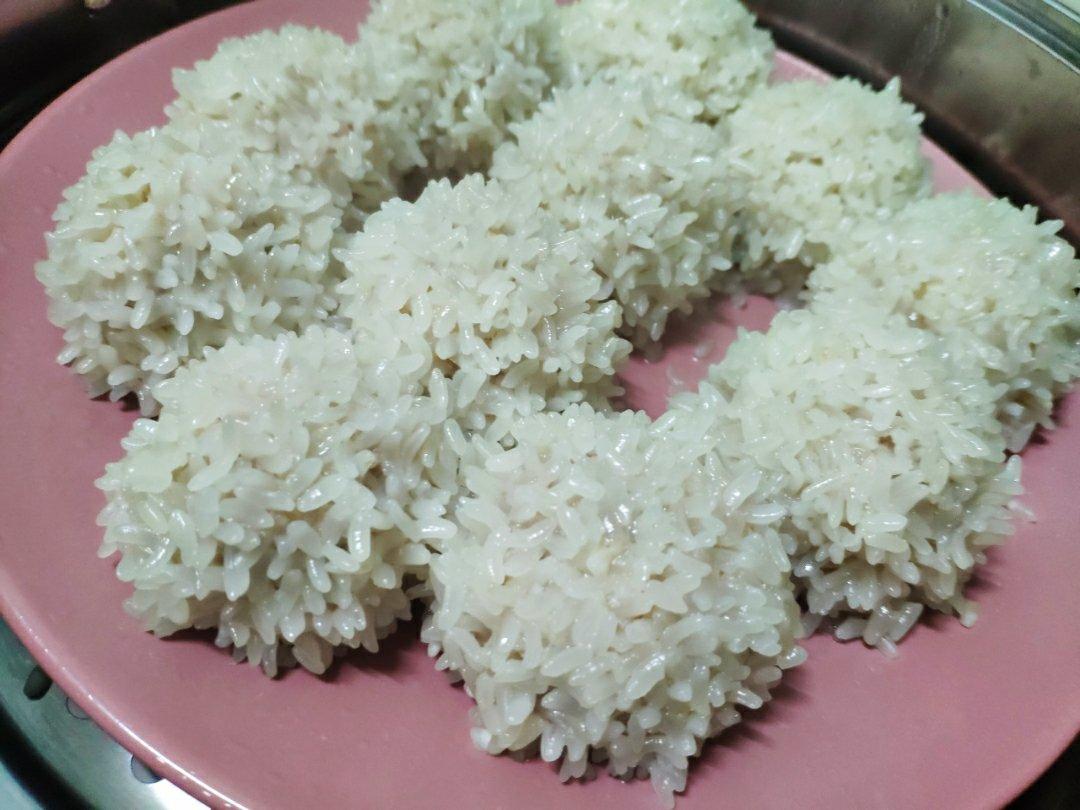 蒸糯米丸子
