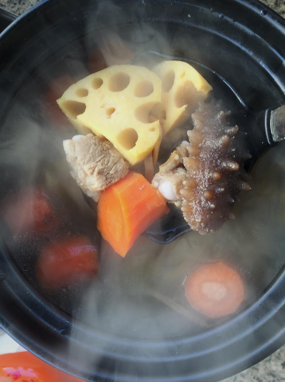 虫草花玉米排骨汤