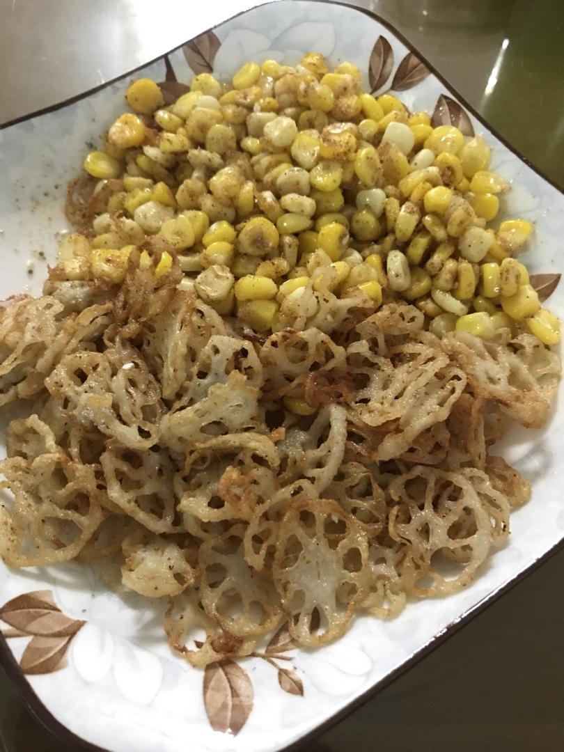 自制烧烤味的玉米粒|老少皆宜的快手零食/下酒菜