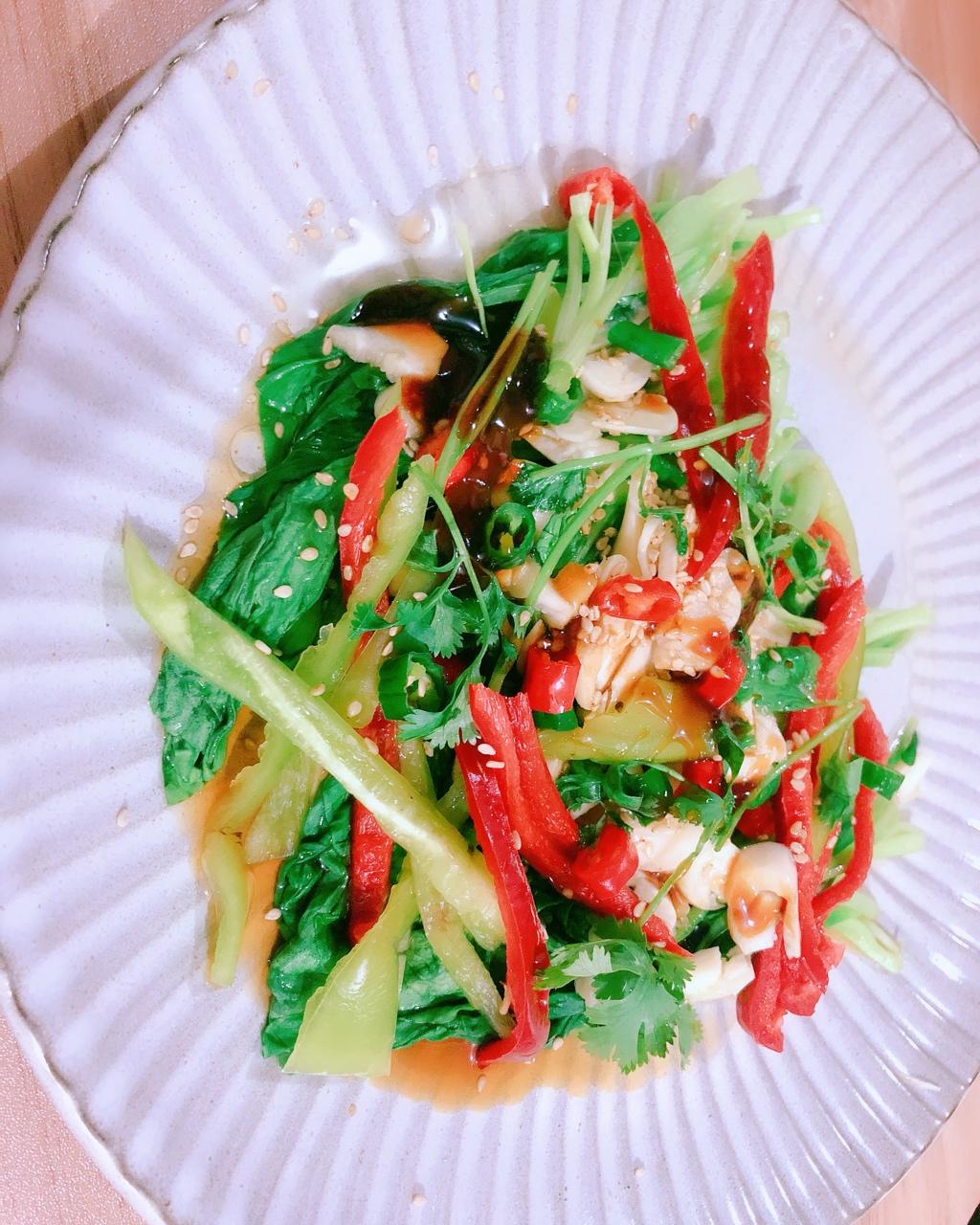 鸡毛菜的最佳打开方式：白灼鸡毛菜