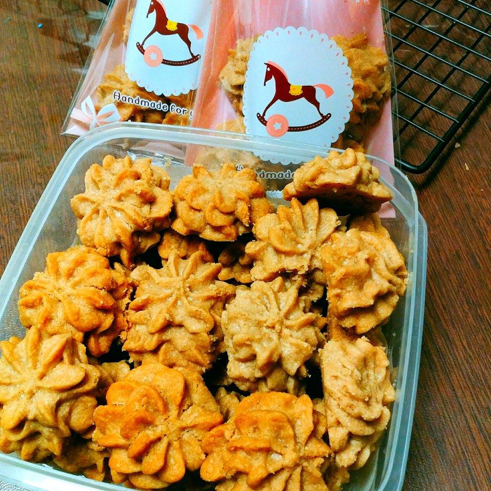 (珍妮曲奇+网红曲奇)咖啡小花配方/烘焙视频饼干篇2