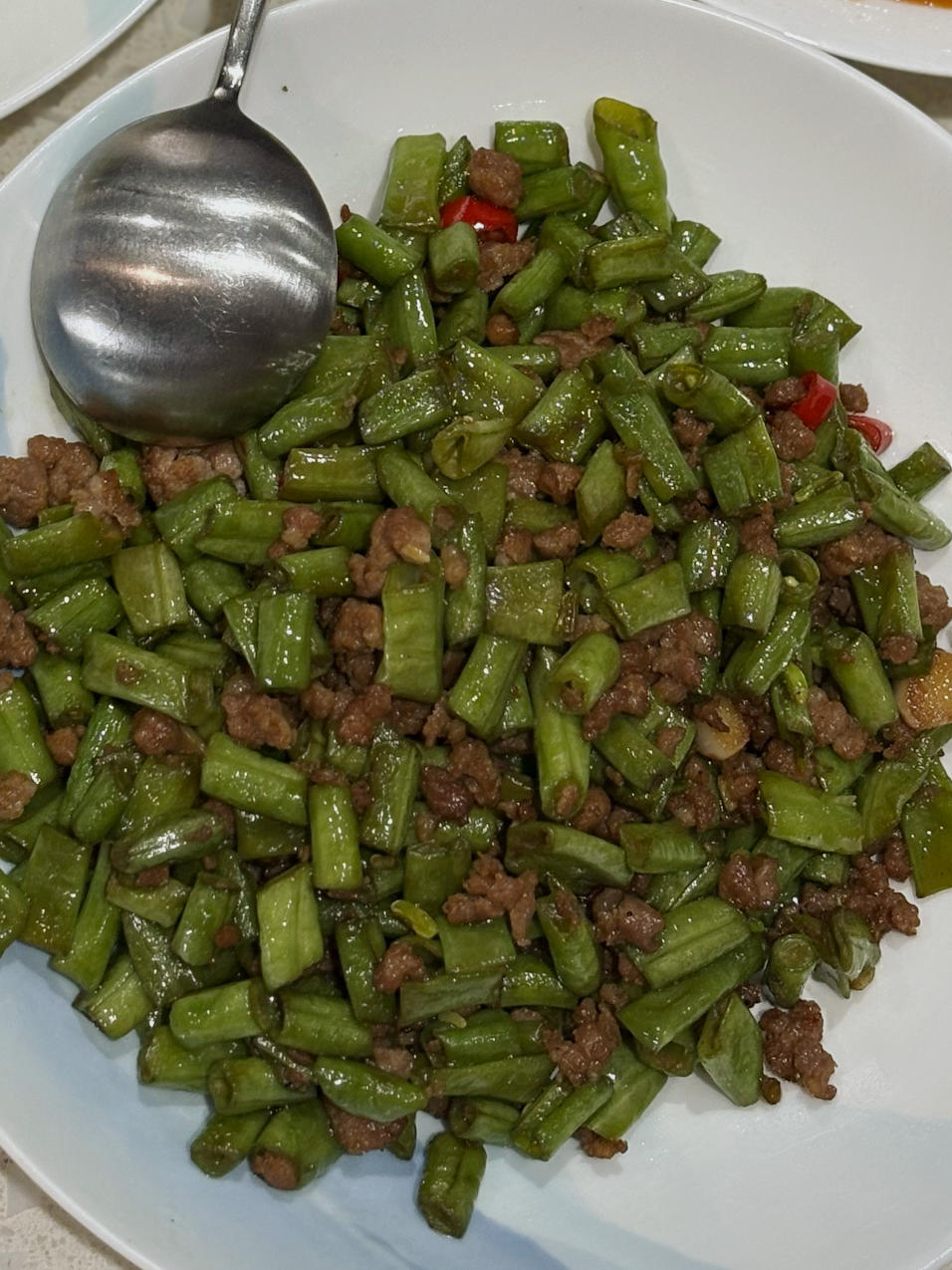 超下饭豇豆炒肉末