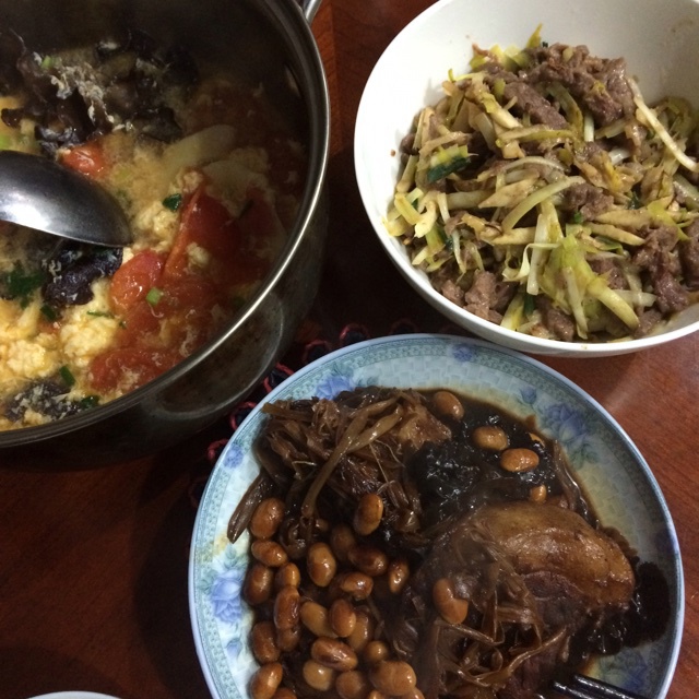 香菜炒牛肉丝