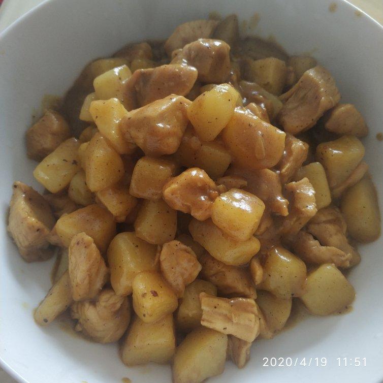 咖喱是鸡胸肉最好的归宿：简单易上手的咖喱鸡肉饭