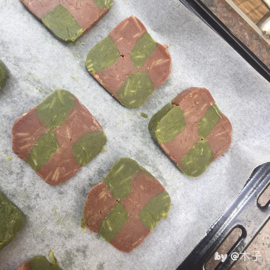 ️巧克力/抹茶控超爱✅巧克力/抹茶杏仁曲奇饼干‼