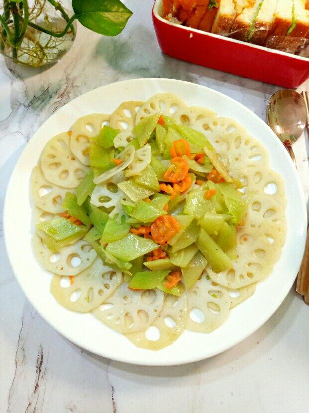 素炒藕片