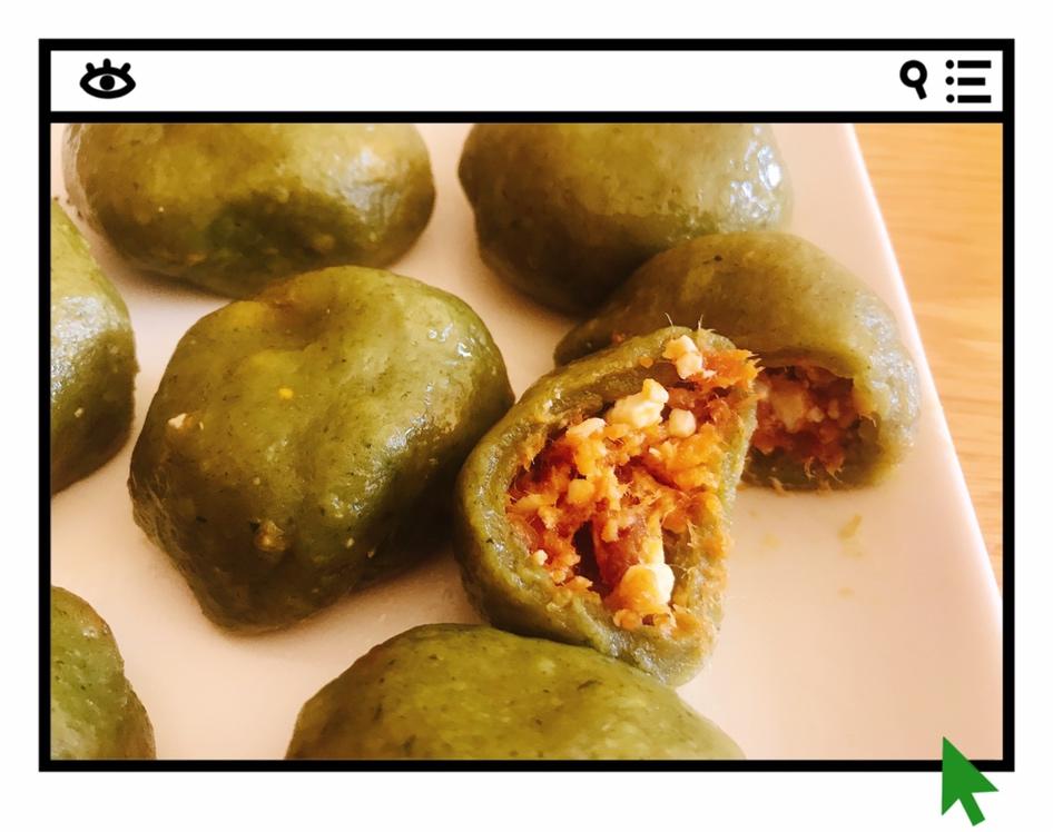 香糯可口的青团