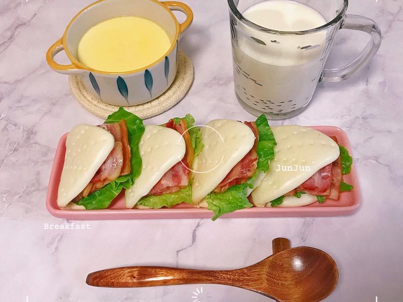 纯奶手撕吐司的做法 步骤1