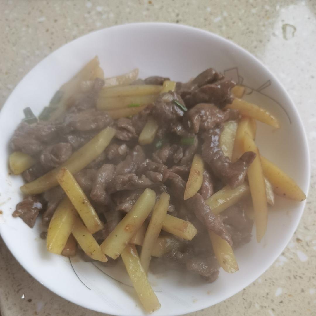 超快捷的美味—黑椒牛柳土豆条