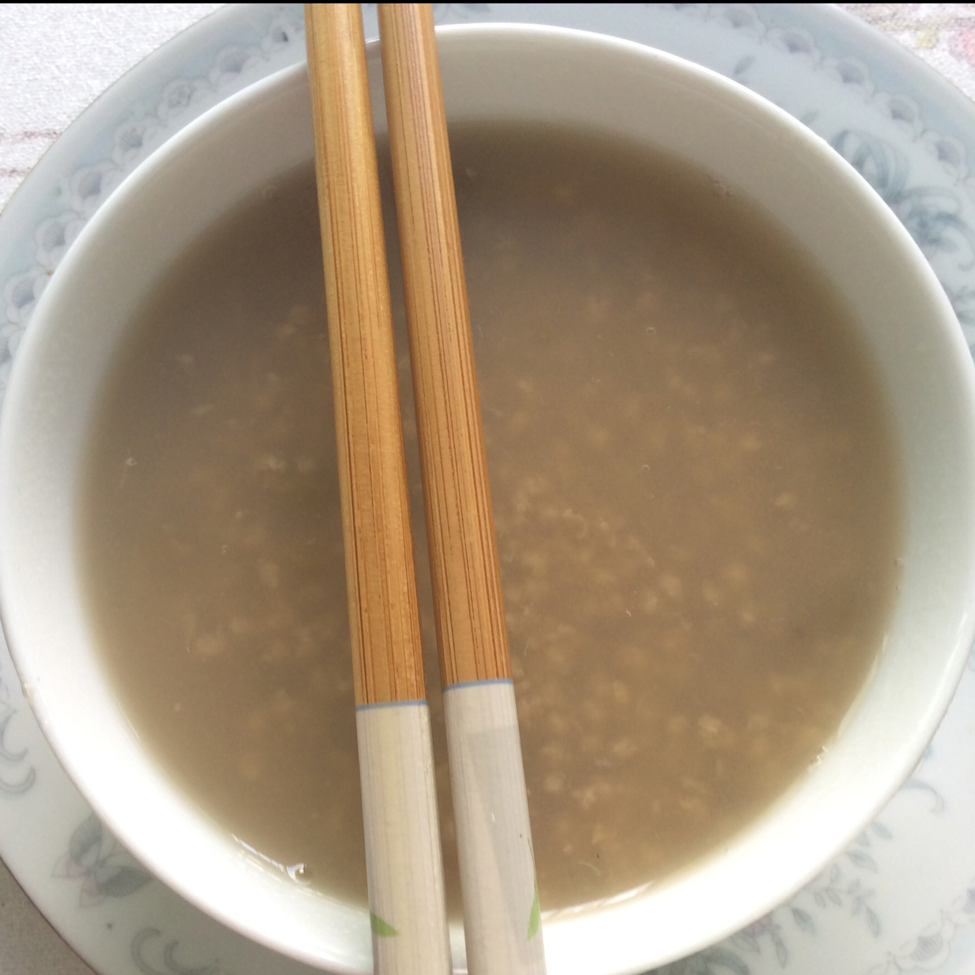 小米绿豆粥