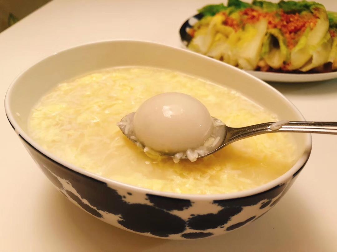 蛋花酒酿圆子