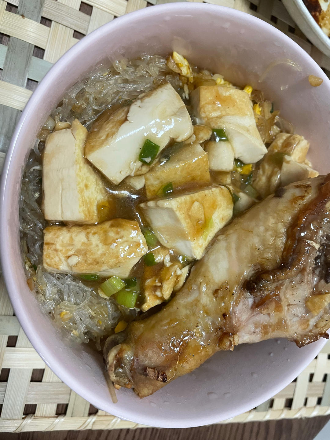 好吃的葱烧豆腐