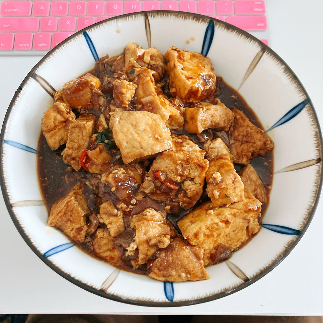 【家常菜】超下饭红烧老豆腐