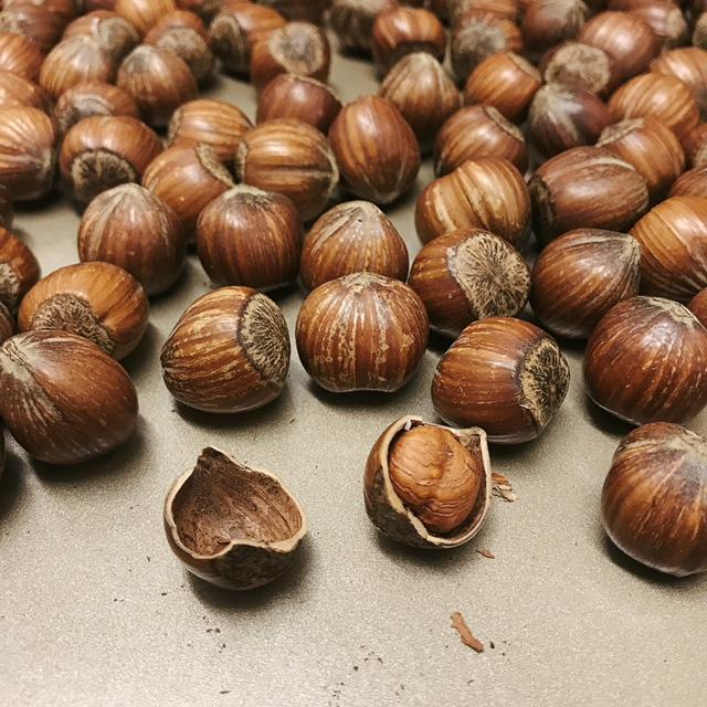 烤榛子(烤箱简易版)