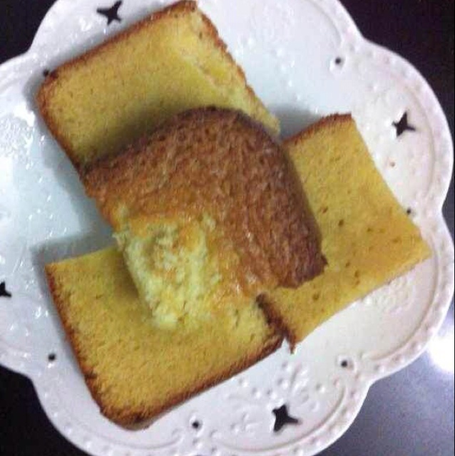 全蛋玉米面蛋糕