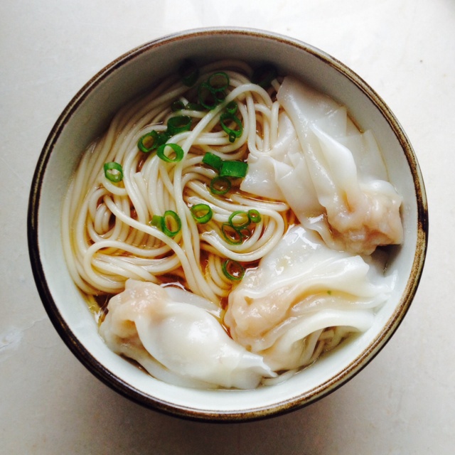 小葱麻油酱油面