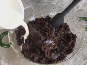 巧克力流心月饼的做法 步骤4