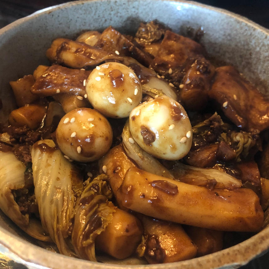 【姜食堂2/姜餐厅2】安宰贤出品搞笑的炸酱炒年糕 웃기는 짜장떡볶이