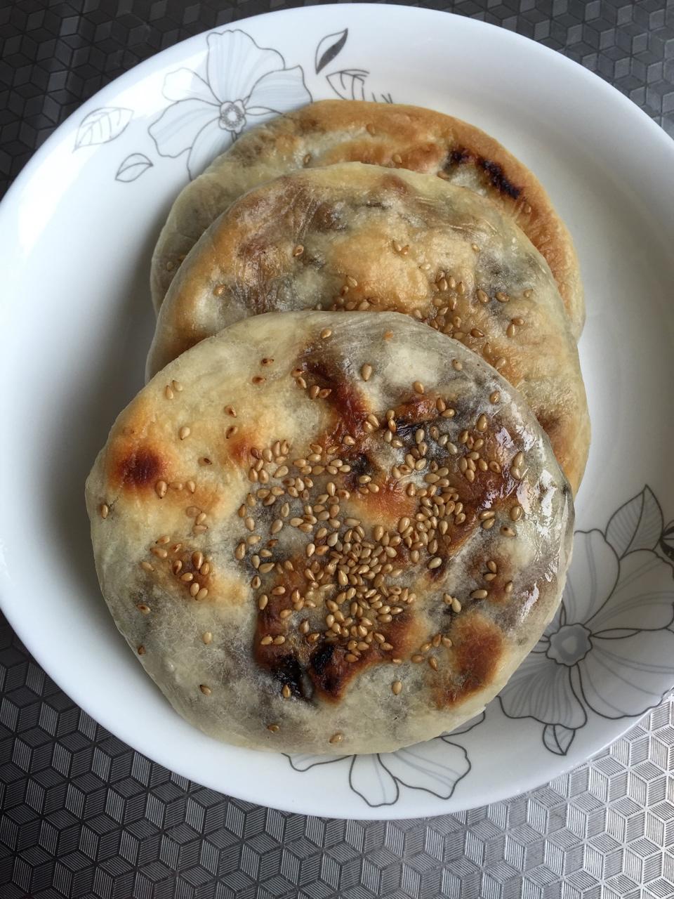 梅干菜猪肉烧饼